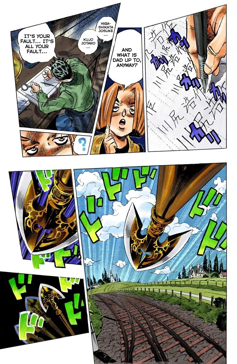 JoJo's Bizarre Adventure Part 4 - Diamond is Unbreakable (Official Colored) chapter 112 page 15
