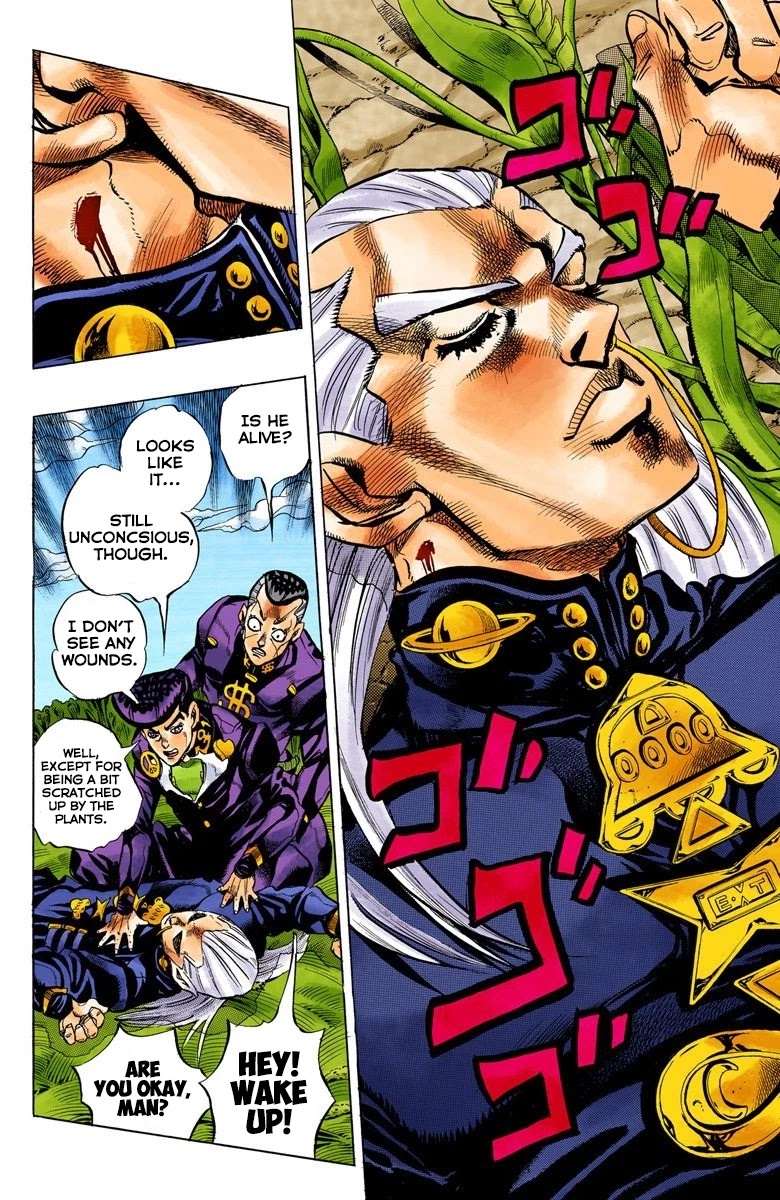 JoJo's Bizarre Adventure Part 4 - Diamond is Unbreakable (Official Colored) chapter 113 page 10
