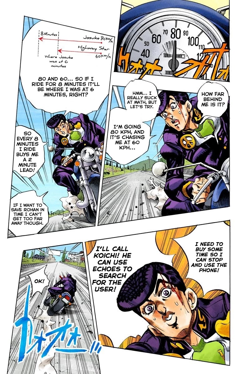 JoJo's Bizarre Adventure Part 4 - Diamond is Unbreakable (Official Colored) chapter 122 page 8