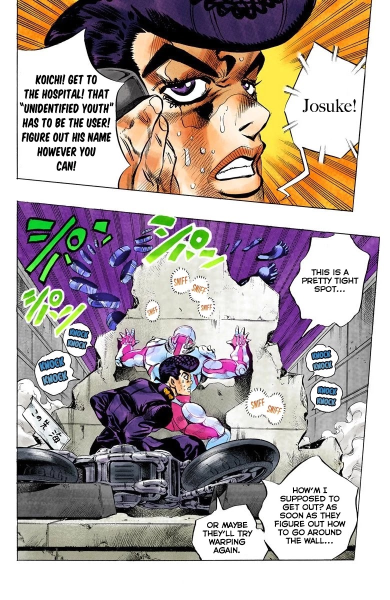 JoJo's Bizarre Adventure Part 4 - Diamond is Unbreakable (Official Colored) chapter 123 page 20