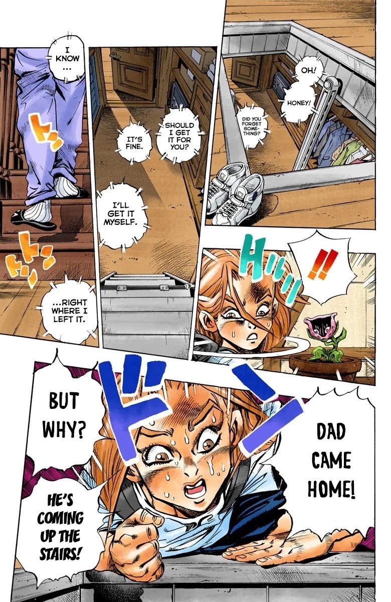 JoJo's Bizarre Adventure Part 4 - Diamond is Unbreakable (Official Colored) chapter 132 page 7