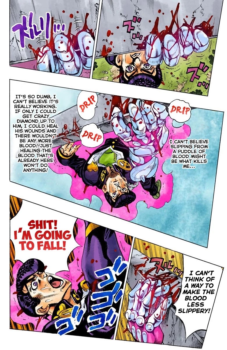 JoJo's Bizarre Adventure Part 4 - Diamond is Unbreakable (Official Colored) chapter 138 page 7