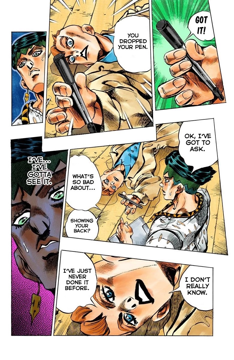 JoJo's Bizarre Adventure Part 4 - Diamond is Unbreakable (Official Colored) chapter 147 page 19