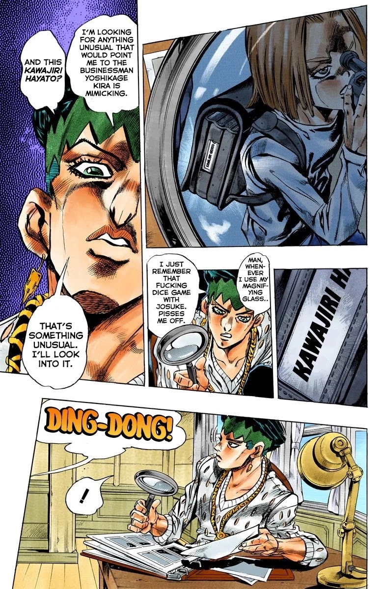 JoJo's Bizarre Adventure Part 4 - Diamond is Unbreakable (Official Colored) chapter 147 page 7