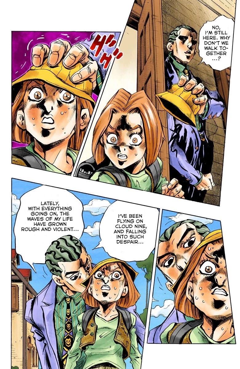 JoJo's Bizarre Adventure Part 4 - Diamond is Unbreakable (Official Colored) chapter 154 page 9