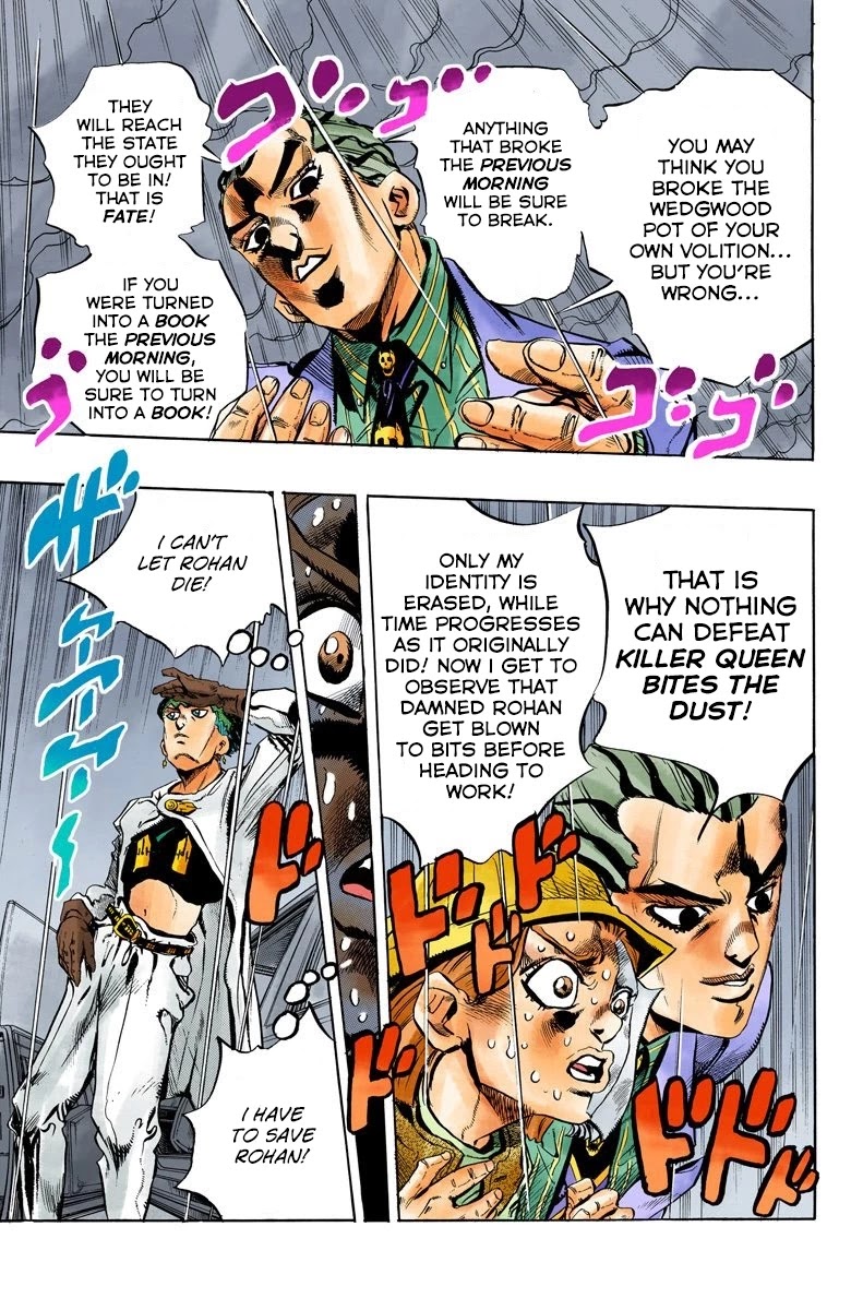 JoJo's Bizarre Adventure Part 4 - Diamond is Unbreakable (Official Colored) chapter 156 page 20