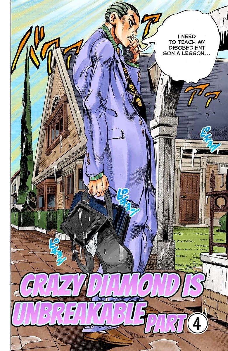 JoJo's Bizarre Adventure Part 4 - Diamond is Unbreakable (Official Colored) chapter 166 page 3