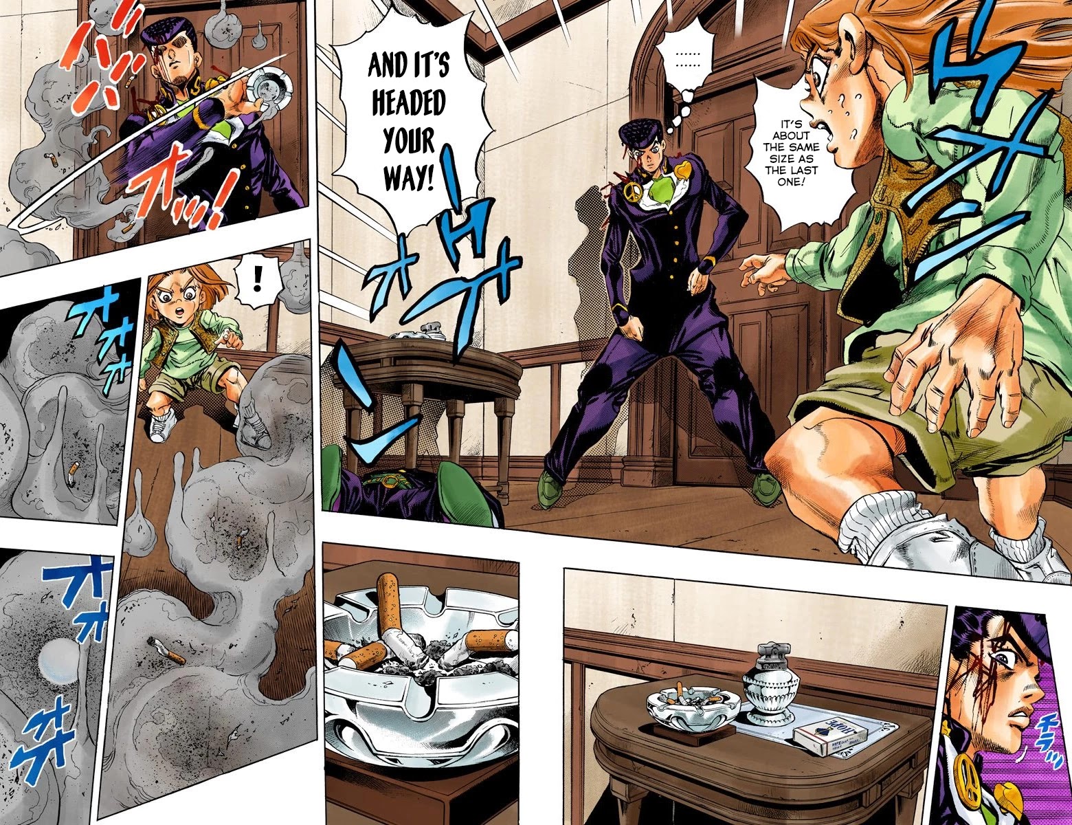 JoJo's Bizarre Adventure Part 4 - Diamond is Unbreakable (Official Colored) chapter 167 page 3