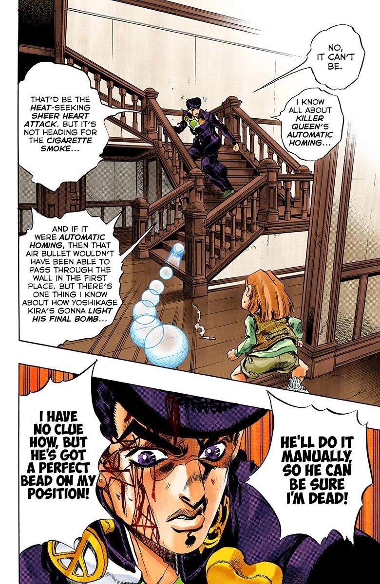 JoJo's Bizarre Adventure Part 4 - Diamond is Unbreakable (Official Colored) chapter 167 page 8