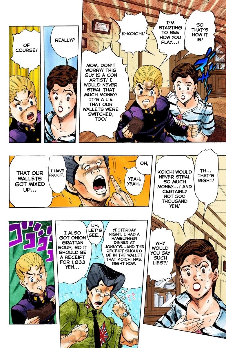 JoJo's Bizarre Adventure Part 4 - Diamond is Unbreakable (Official Colored) chapter 21 page 10