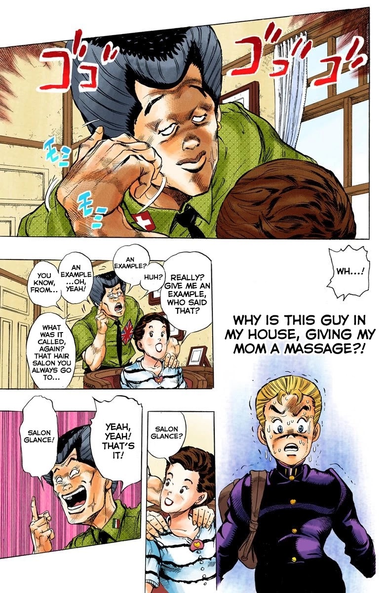 JoJo's Bizarre Adventure Part 4 - Diamond is Unbreakable (Official Colored) chapter 21 page 3