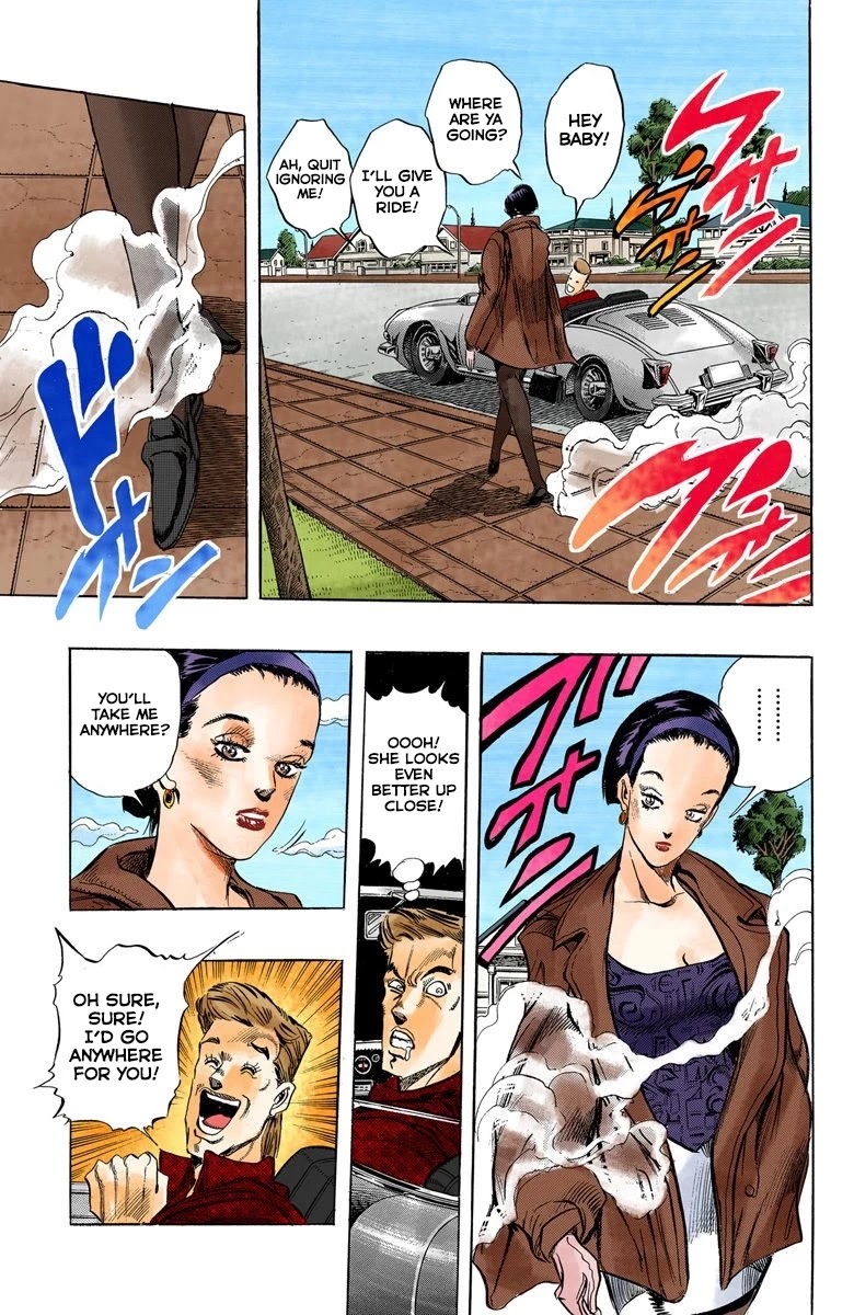 JoJo's Bizarre Adventure Part 4 - Diamond is Unbreakable (Official Colored) chapter 3 page 8