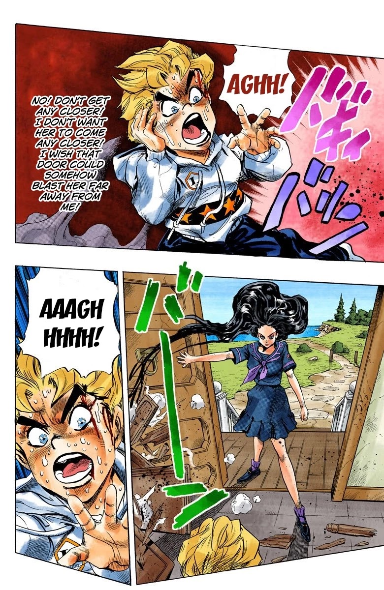 JoJo's Bizarre Adventure Part 4 - Diamond is Unbreakable (Official Colored) chapter 35 page 7