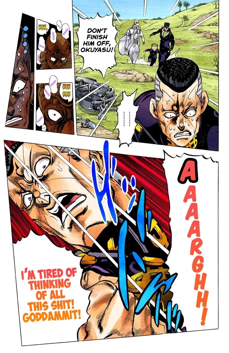 JoJo's Bizarre Adventure Part 4 - Diamond is Unbreakable (Official Colored) chapter 45 page 3