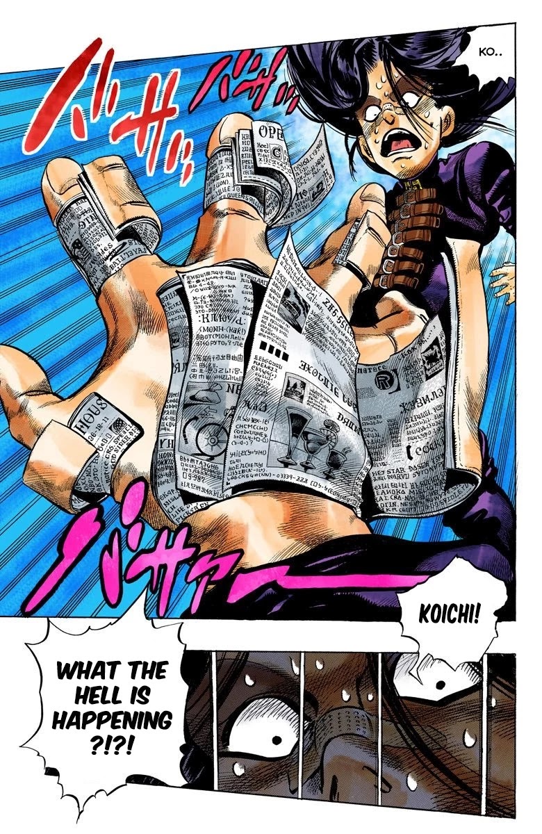 JoJo's Bizarre Adventure Part 4 - Diamond is Unbreakable (Official Colored) chapter 54 page 16