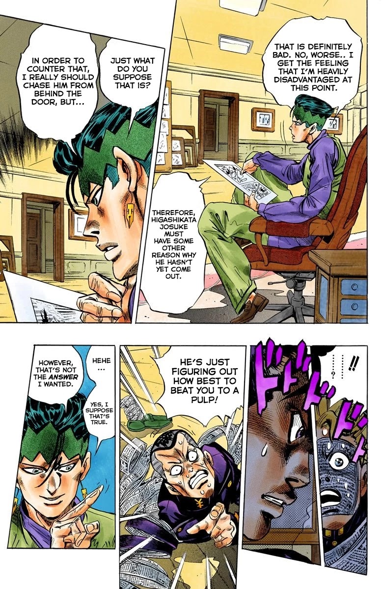 JoJo's Bizarre Adventure Part 4 - Diamond is Unbreakable (Official Colored) chapter 58 page 6