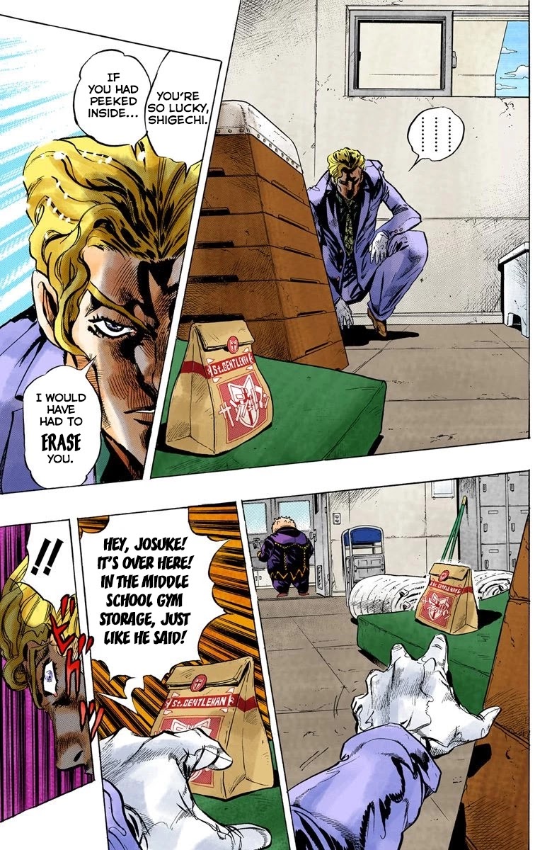 JoJo's Bizarre Adventure Part 4 - Diamond is Unbreakable (Official Colored) chapter 78 page 12