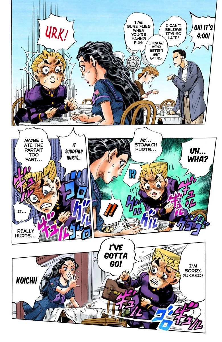 JoJo's Bizarre Adventure Part 4 - Diamond is Unbreakable (Official Colored) chapter 84 page 16
