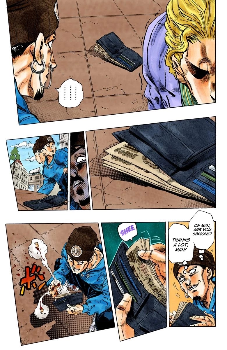 JoJo's Bizarre Adventure Part 4 - Diamond is Unbreakable (Official Colored) chapter 95 page 11