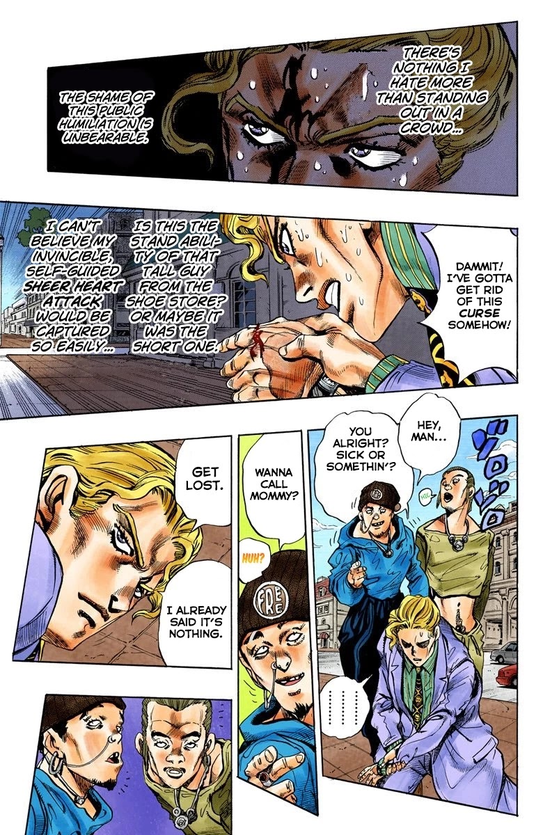 JoJo's Bizarre Adventure Part 4 - Diamond is Unbreakable (Official Colored) chapter 95 page 7