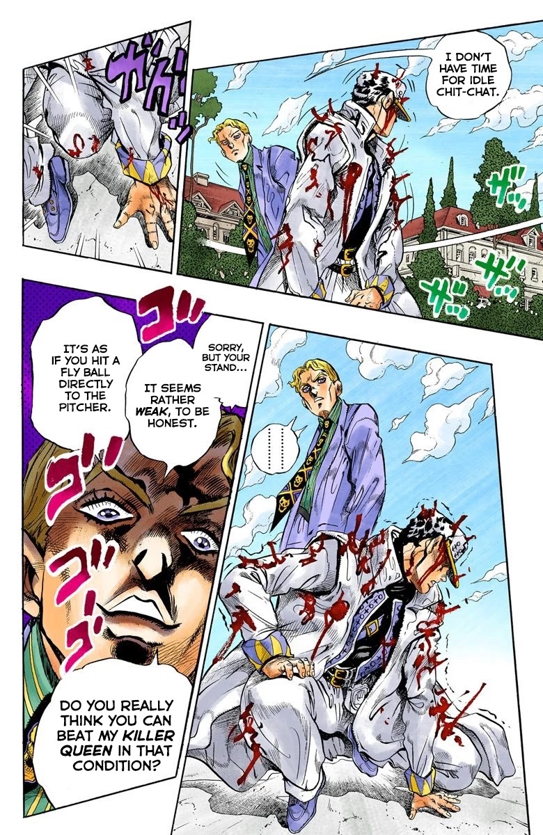 JoJo's Bizarre Adventure Part 4 - Diamond is Unbreakable (Official Colored) chapter 97 page 12