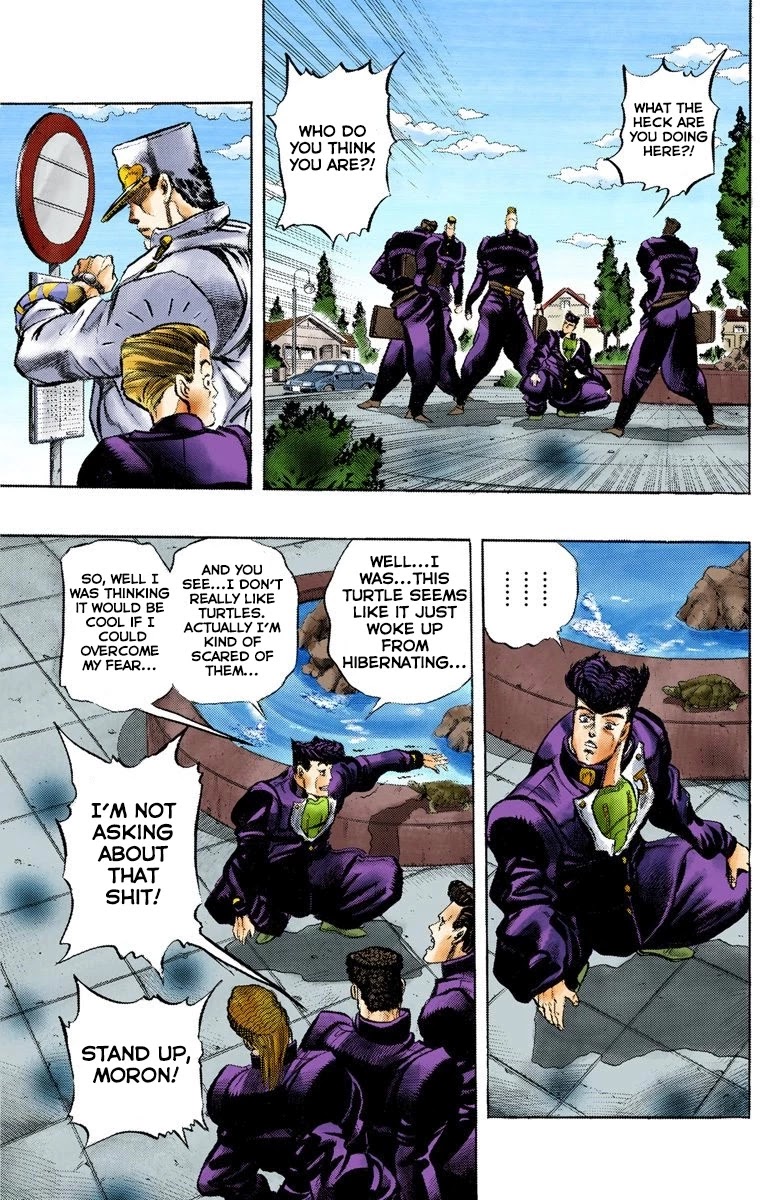 JoJo's Bizarre Adventure Part 4 - Diamond is Unbreakable (Official Colored) chapter 1 page 10