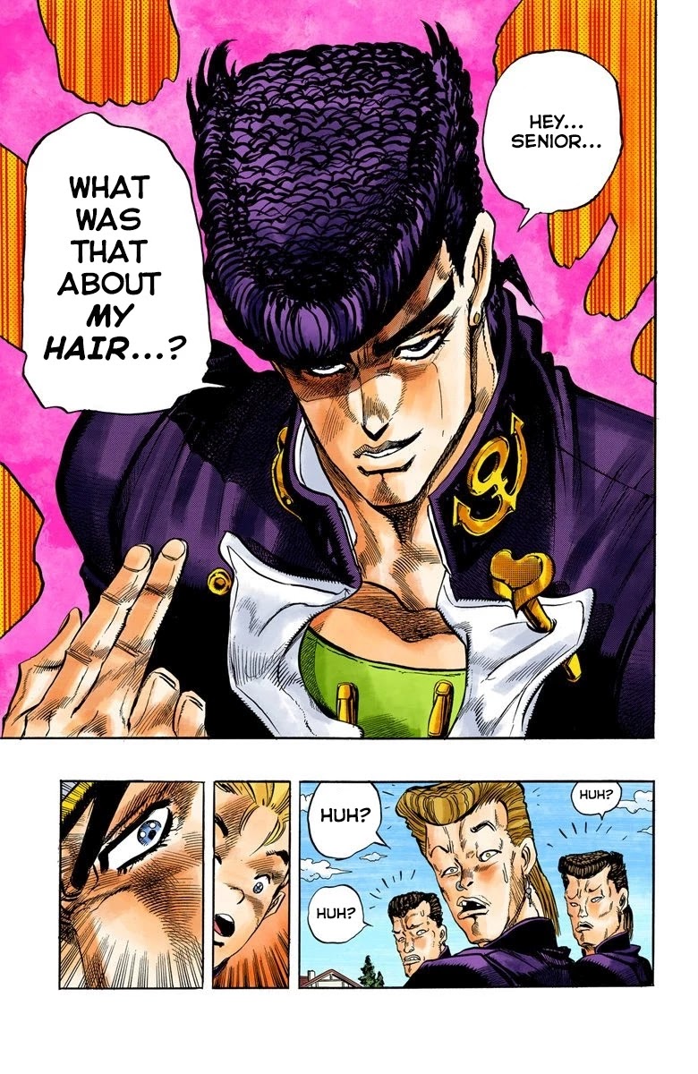 JoJo's Bizarre Adventure Part 4 - Diamond is Unbreakable (Official Colored) chapter 1 page 16