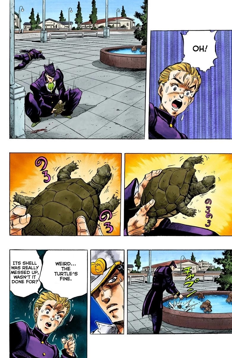 JoJo's Bizarre Adventure Part 4 - Diamond is Unbreakable (Official Colored) chapter 1 page 21