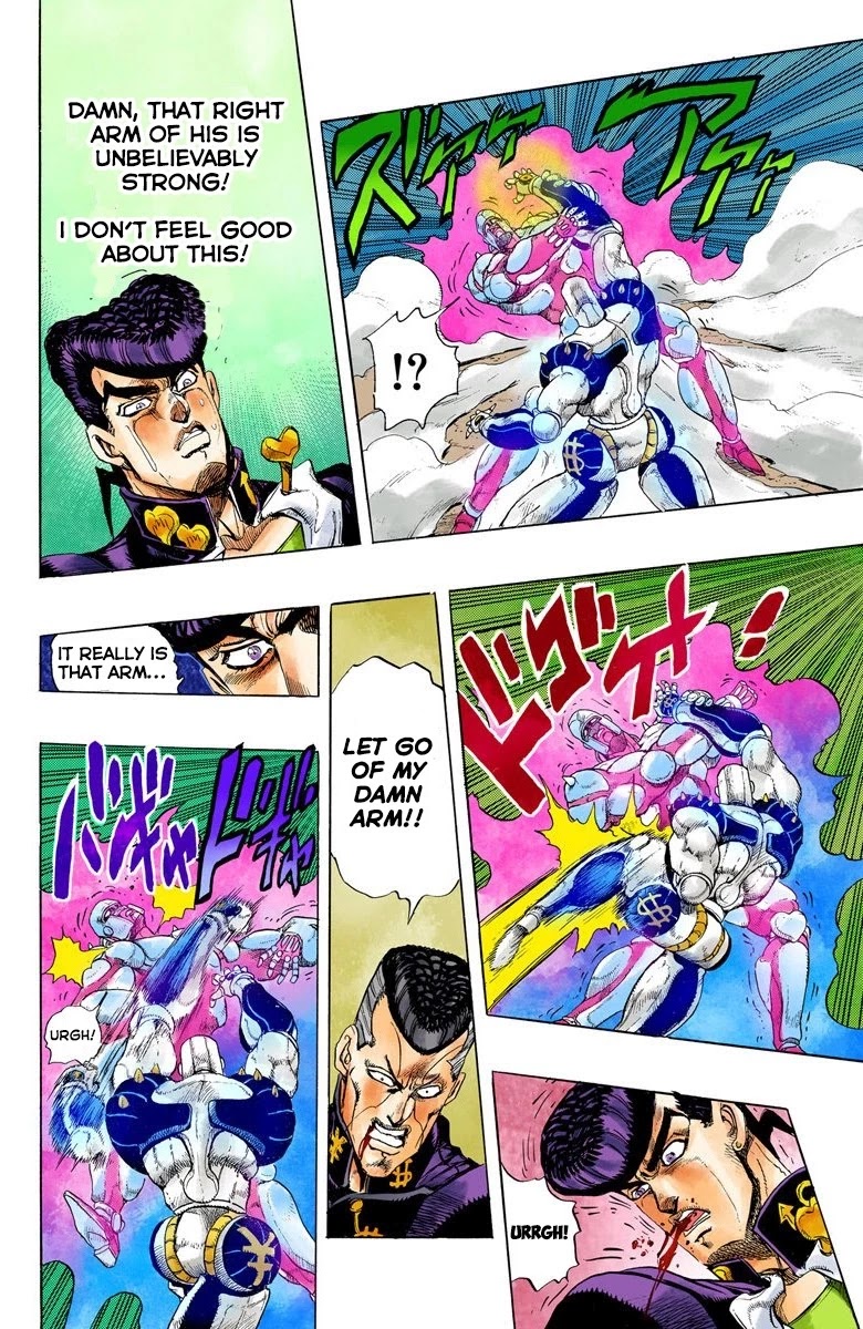 JoJo's Bizarre Adventure Part 4 - Diamond is Unbreakable (Official Colored) chapter 10 page 12