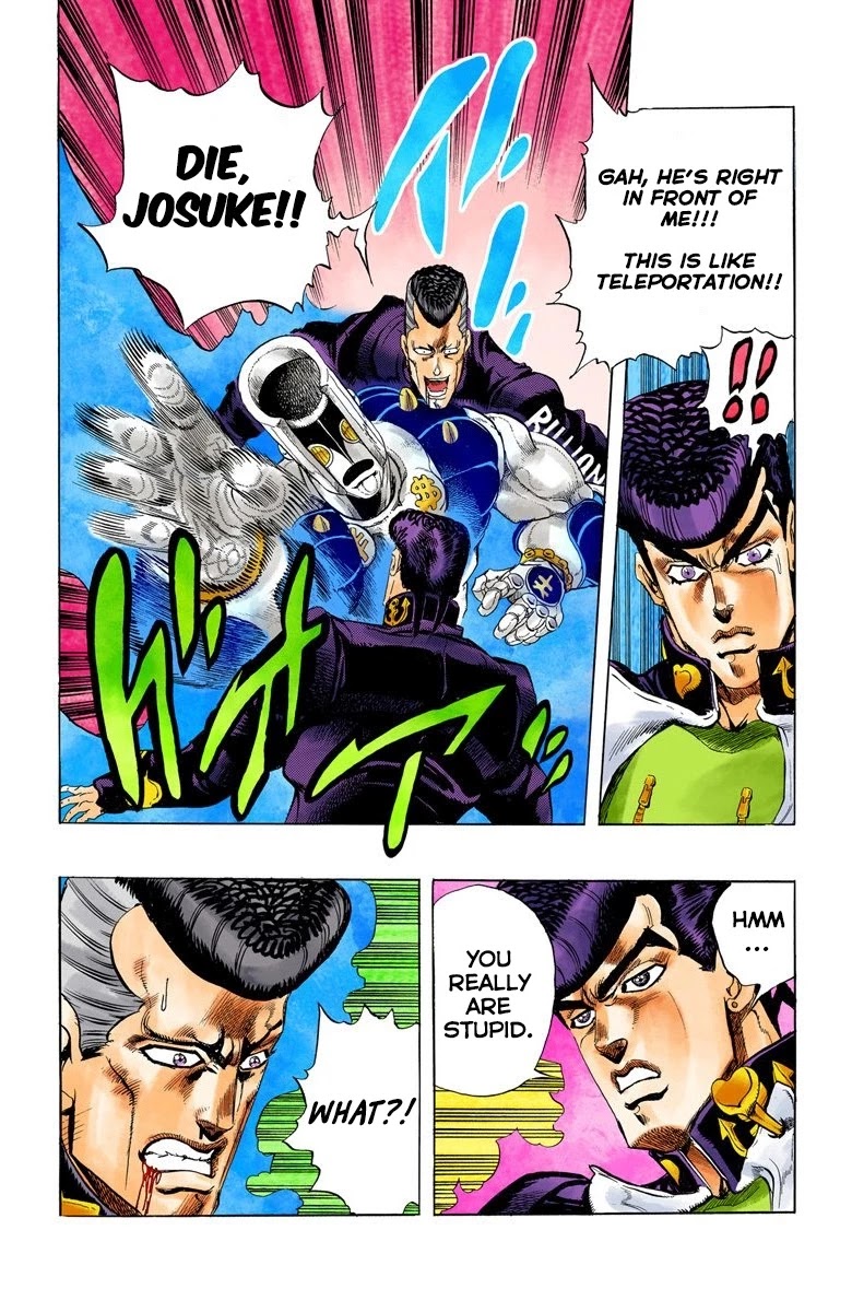 JoJo's Bizarre Adventure Part 4 - Diamond is Unbreakable (Official Colored) chapter 10 page 20