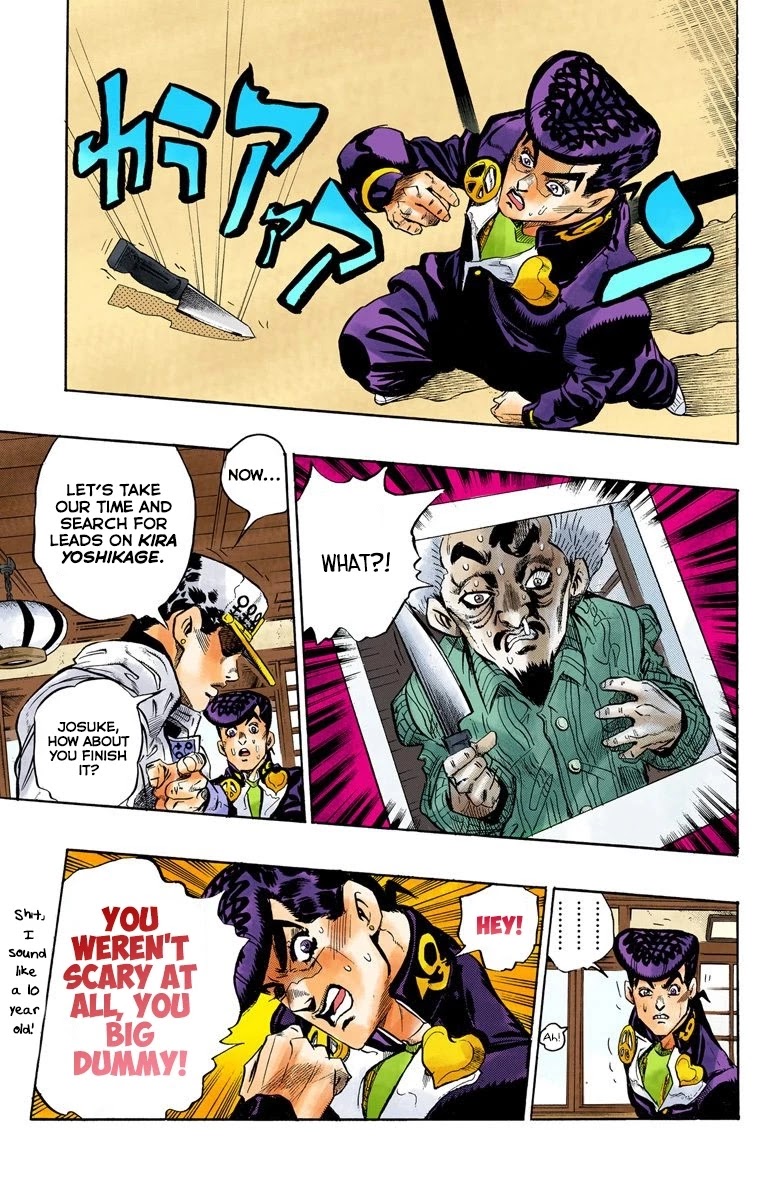 JoJo's Bizarre Adventure Part 4 - Diamond is Unbreakable (Official Colored) chapter 102 page 20