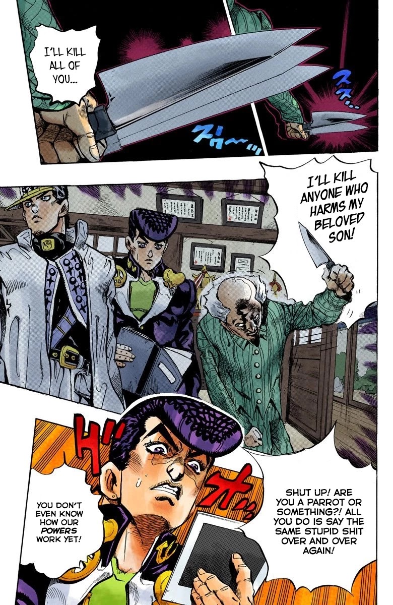 JoJo's Bizarre Adventure Part 4 - Diamond is Unbreakable (Official Colored) chapter 102 page 4