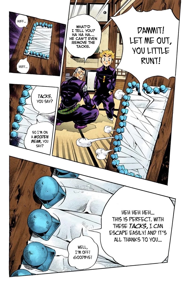 JoJo's Bizarre Adventure Part 4 - Diamond is Unbreakable (Official Colored) chapter 103 page 11