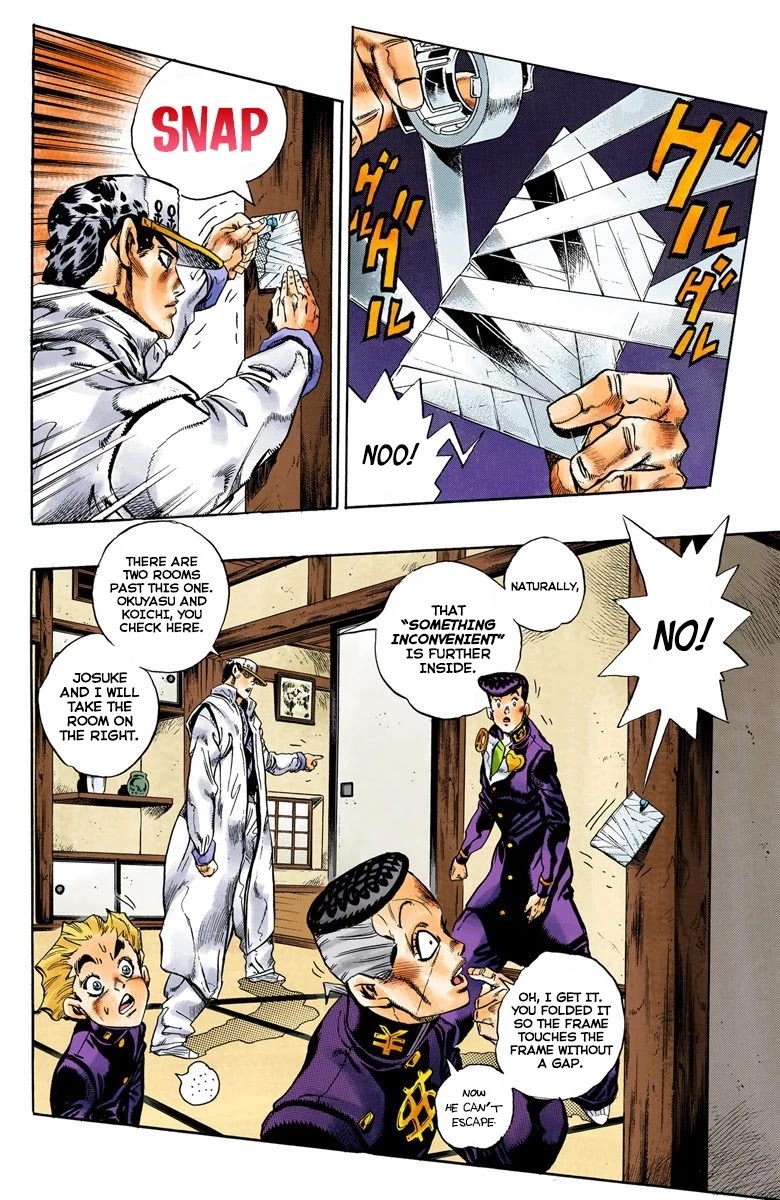 JoJo's Bizarre Adventure Part 4 - Diamond is Unbreakable (Official Colored) chapter 103 page 7