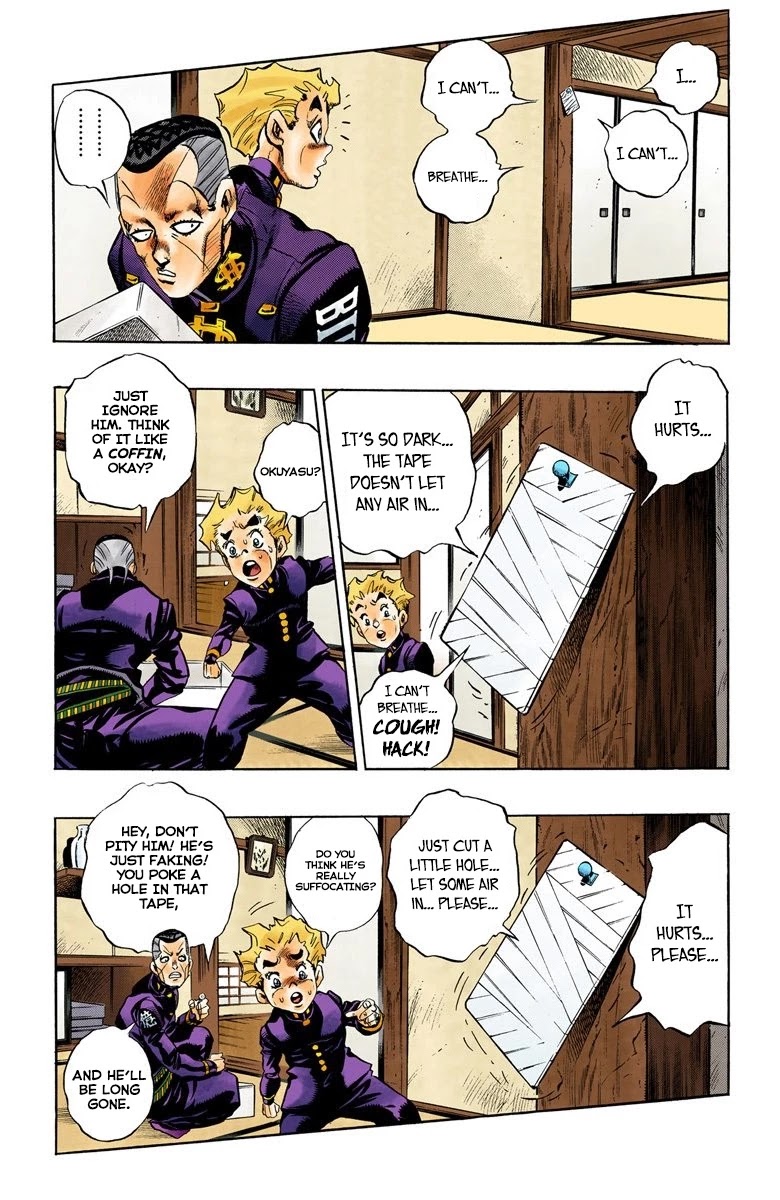 JoJo's Bizarre Adventure Part 4 - Diamond is Unbreakable (Official Colored) chapter 103 page 9