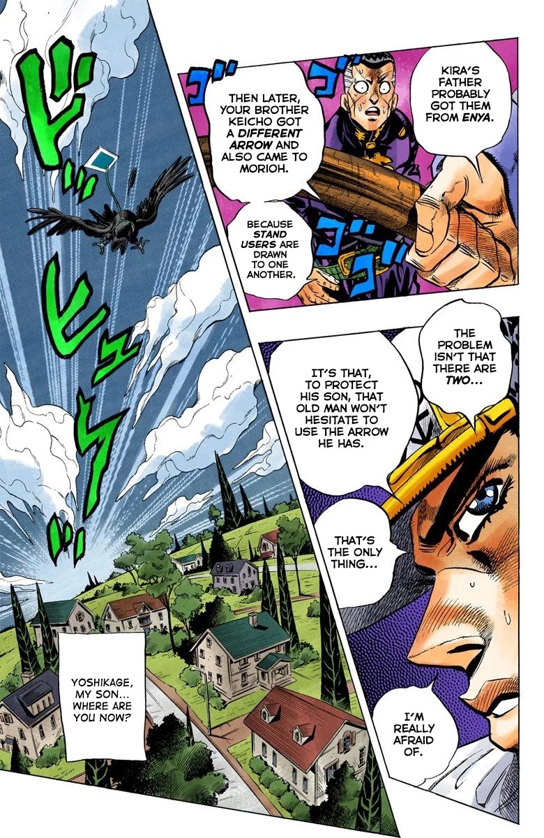 JoJo's Bizarre Adventure Part 4 - Diamond is Unbreakable (Official Colored) chapter 104 page 10