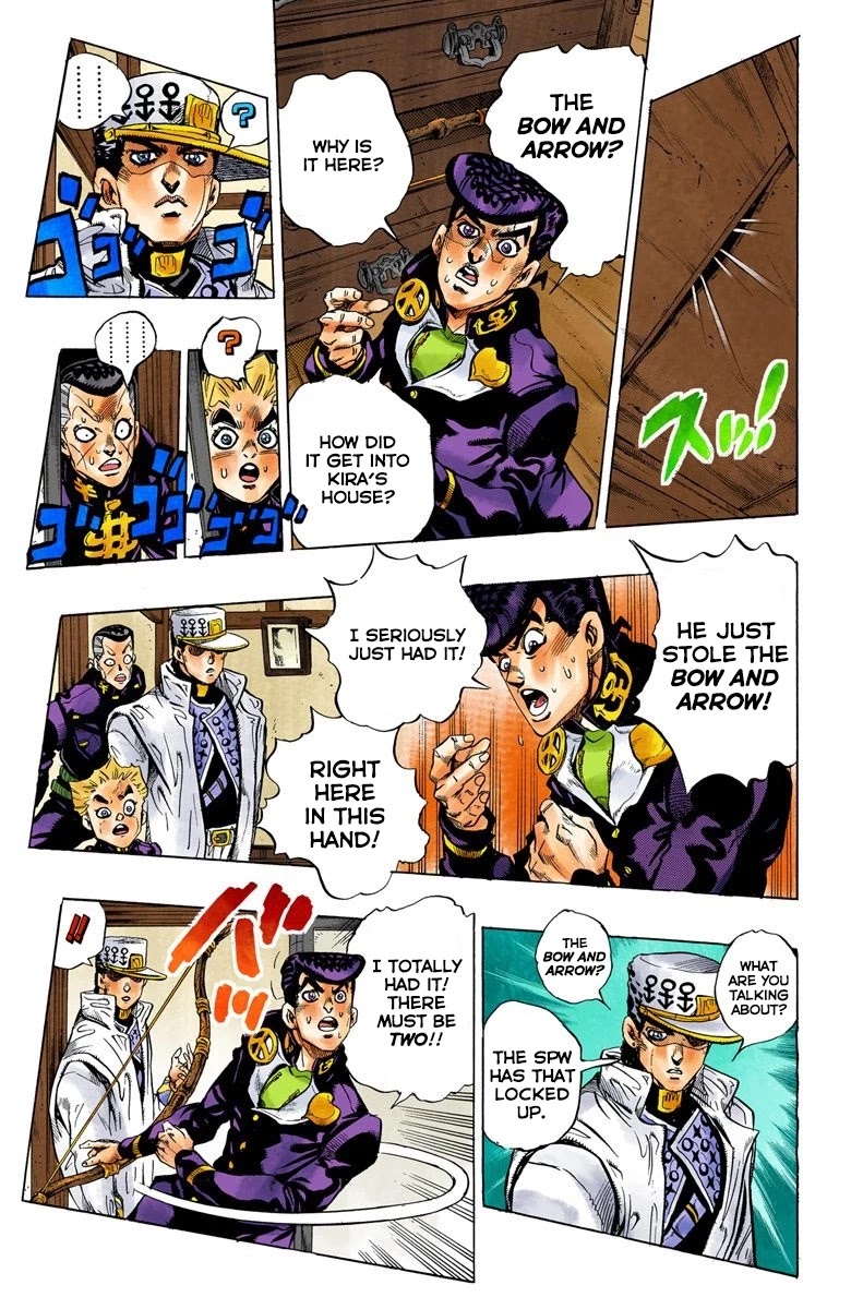 JoJo's Bizarre Adventure Part 4 - Diamond is Unbreakable (Official Colored) chapter 104 page 4