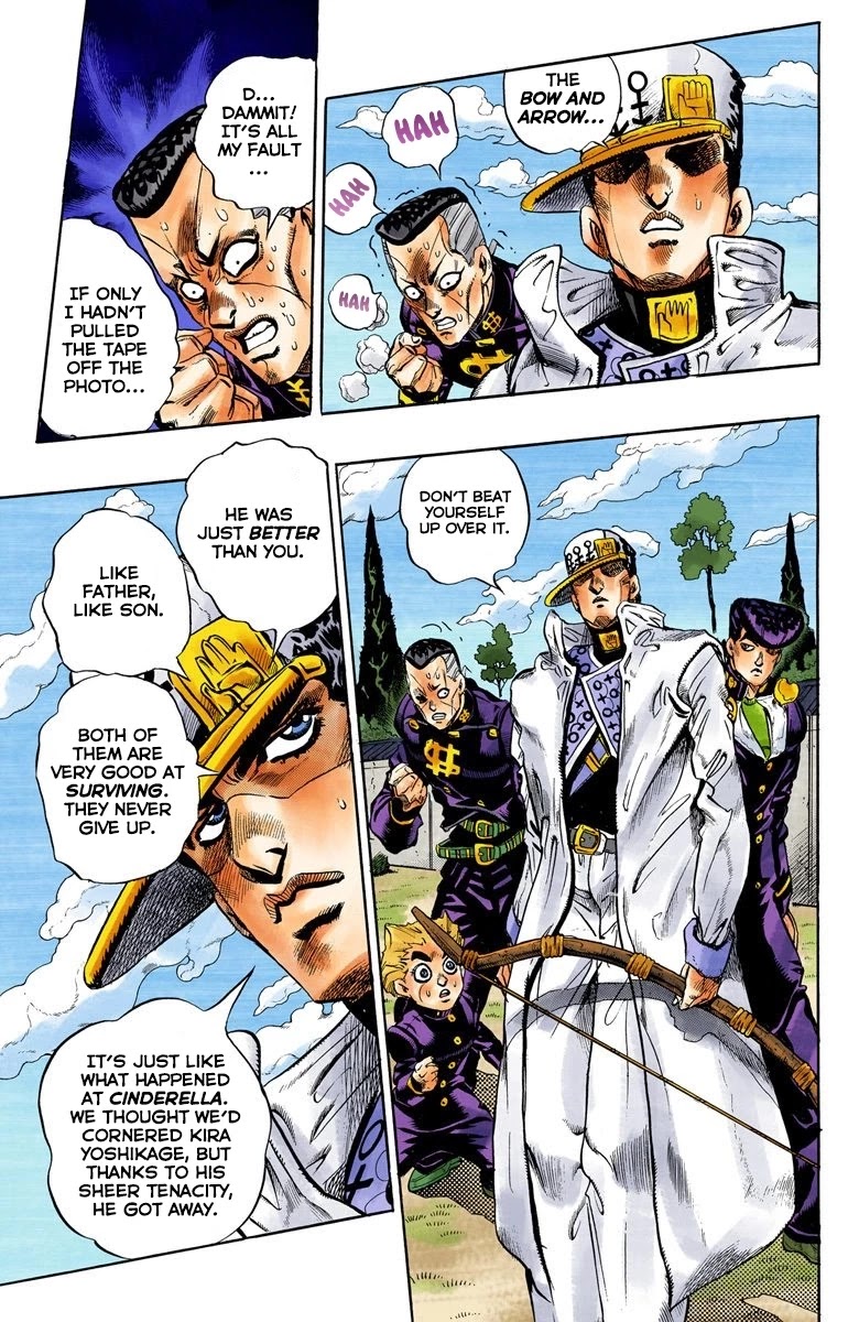 JoJo's Bizarre Adventure Part 4 - Diamond is Unbreakable (Official Colored) chapter 104 page 8