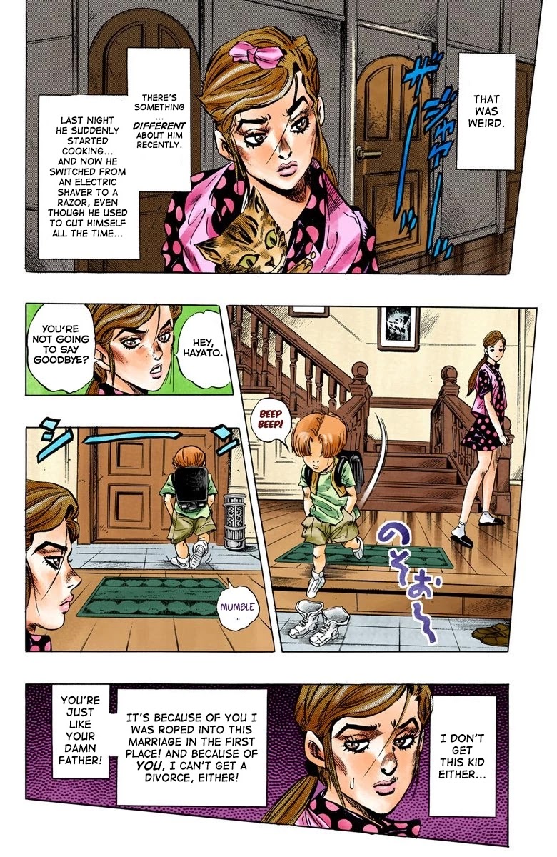 JoJo's Bizarre Adventure Part 4 - Diamond is Unbreakable (Official Colored) chapter 105 page 10