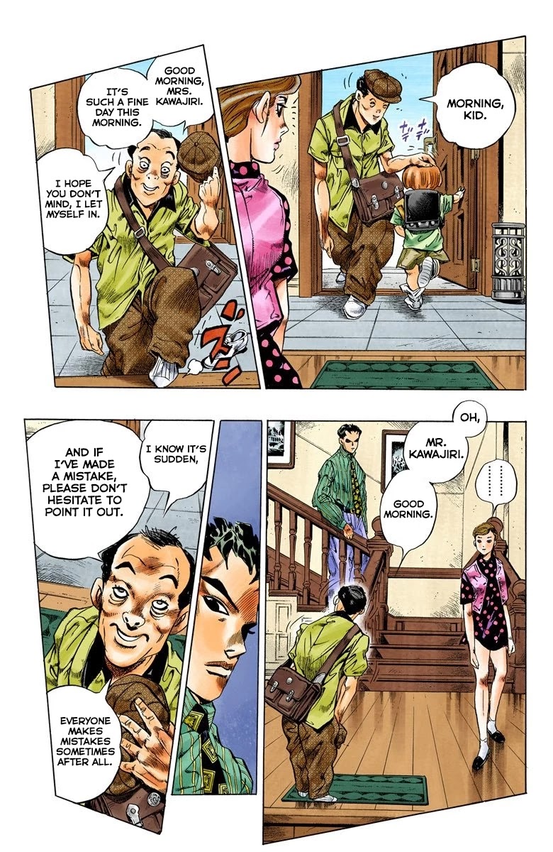 JoJo's Bizarre Adventure Part 4 - Diamond is Unbreakable (Official Colored) chapter 105 page 11