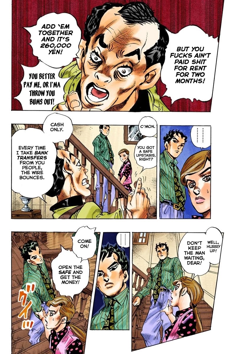 JoJo's Bizarre Adventure Part 4 - Diamond is Unbreakable (Official Colored) chapter 105 page 12