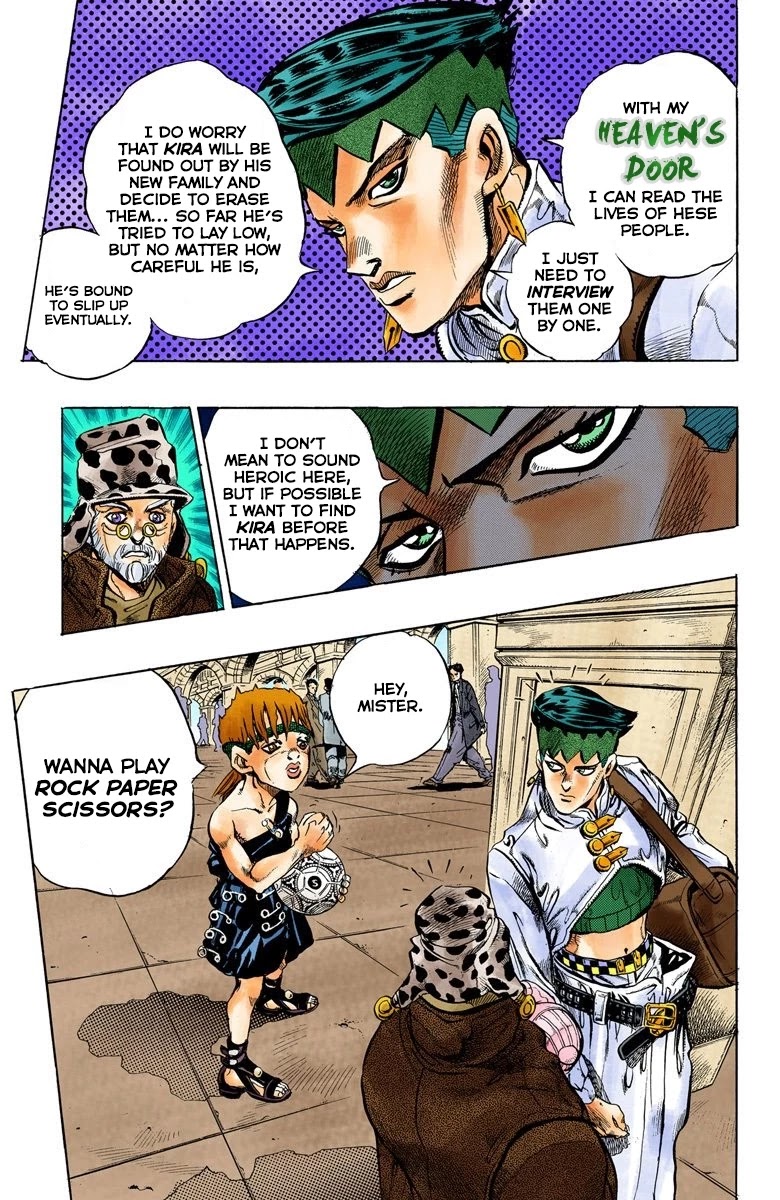 JoJo's Bizarre Adventure Part 4 - Diamond is Unbreakable (Official Colored) chapter 106 page 12