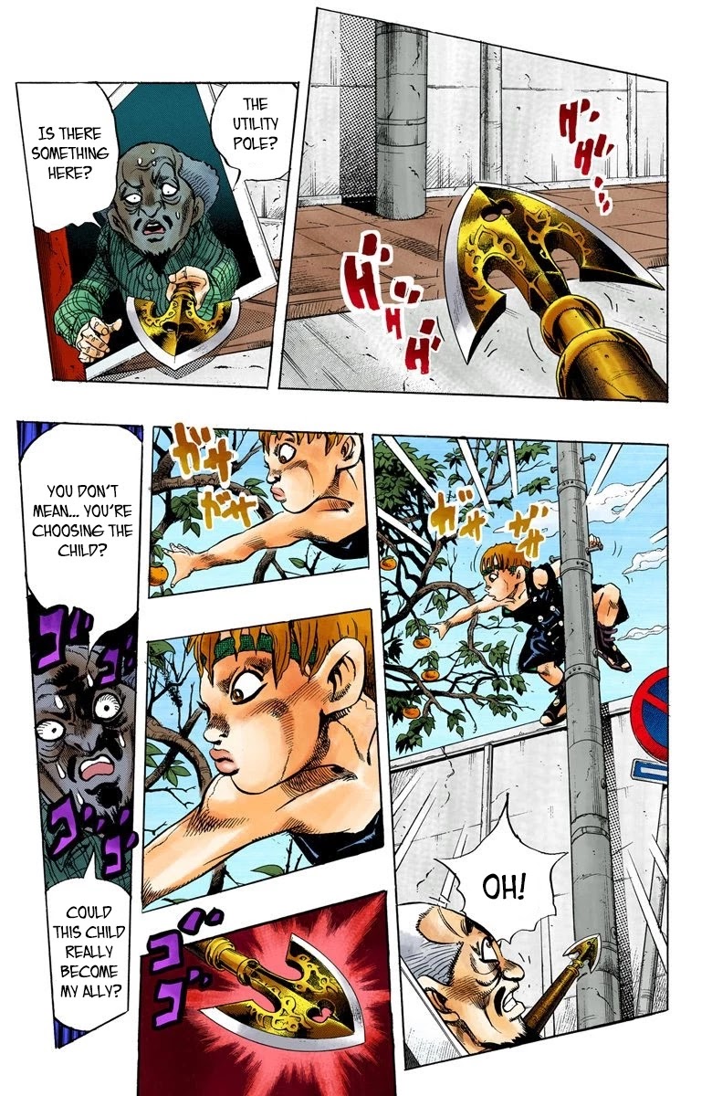 JoJo's Bizarre Adventure Part 4 - Diamond is Unbreakable (Official Colored) chapter 106 page 6