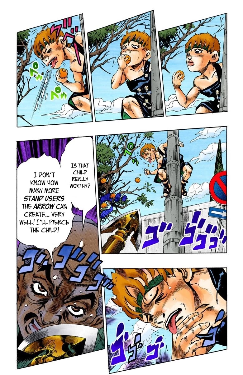 JoJo's Bizarre Adventure Part 4 - Diamond is Unbreakable (Official Colored) chapter 106 page 7