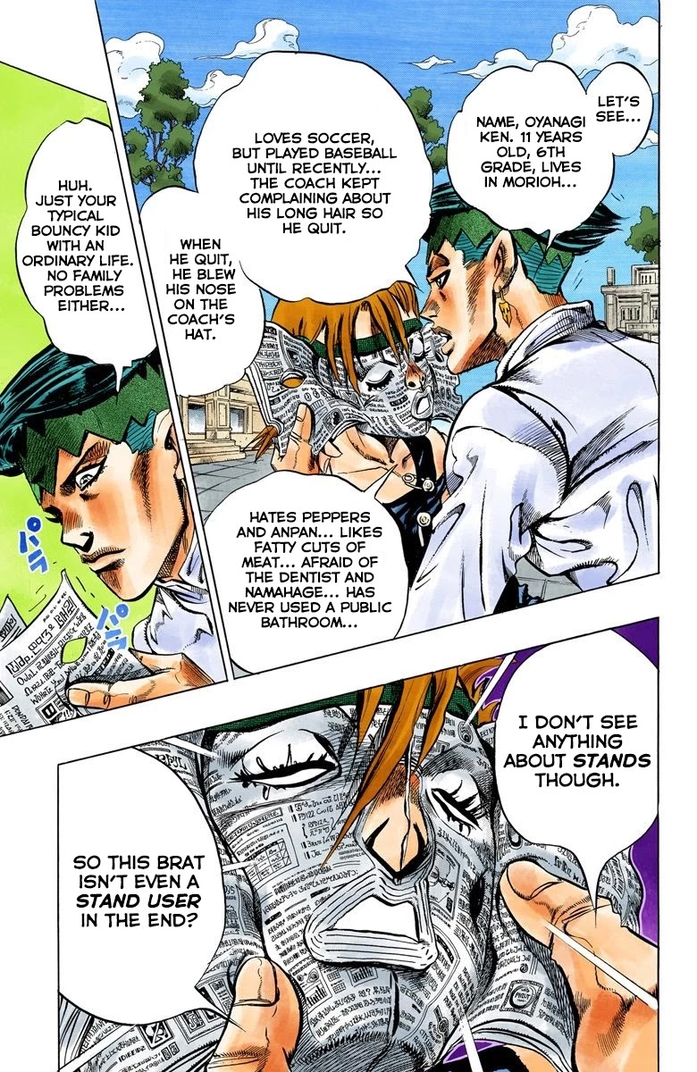 JoJo's Bizarre Adventure Part 4 - Diamond is Unbreakable (Official Colored) chapter 107 page 6