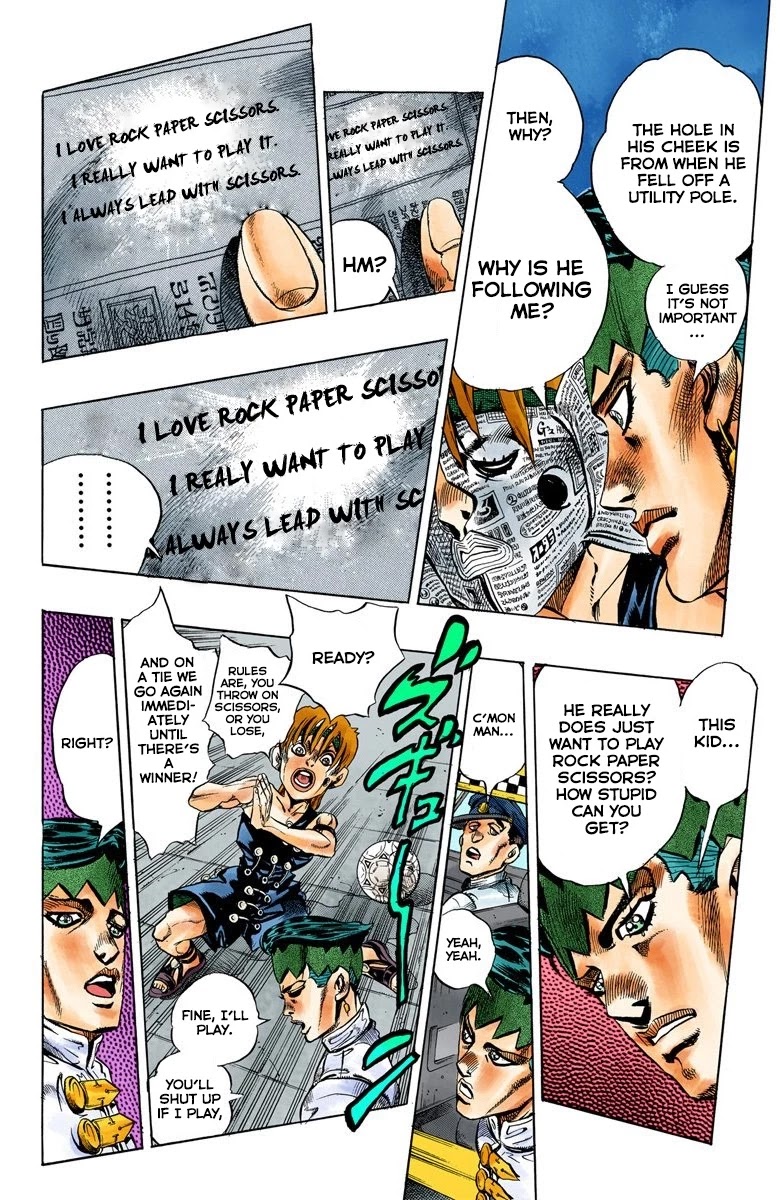 JoJo's Bizarre Adventure Part 4 - Diamond is Unbreakable (Official Colored) chapter 107 page 7