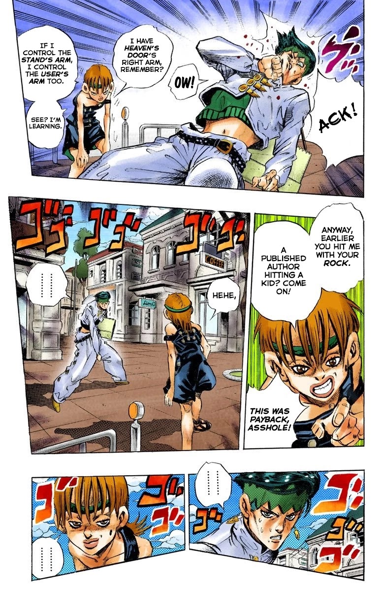 JoJo's Bizarre Adventure Part 4 - Diamond is Unbreakable (Official Colored) chapter 108 page 14