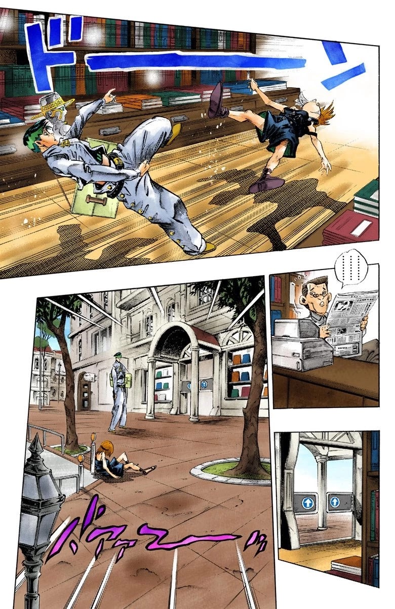 JoJo's Bizarre Adventure Part 4 - Diamond is Unbreakable (Official Colored) chapter 108 page 6