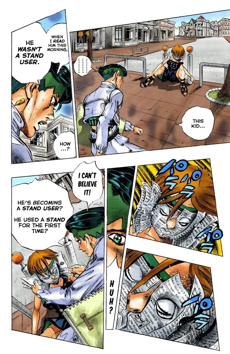 JoJo's Bizarre Adventure Part 4 - Diamond is Unbreakable (Official Colored) chapter 108 page 7