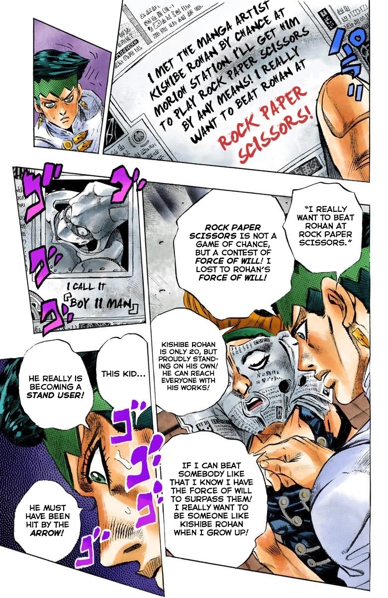 JoJo's Bizarre Adventure Part 4 - Diamond is Unbreakable (Official Colored) chapter 108 page 8